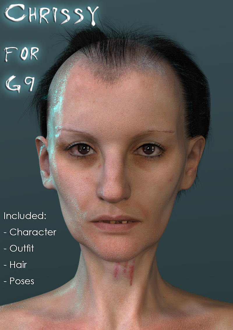 Chrissy Character and Clothes for G9