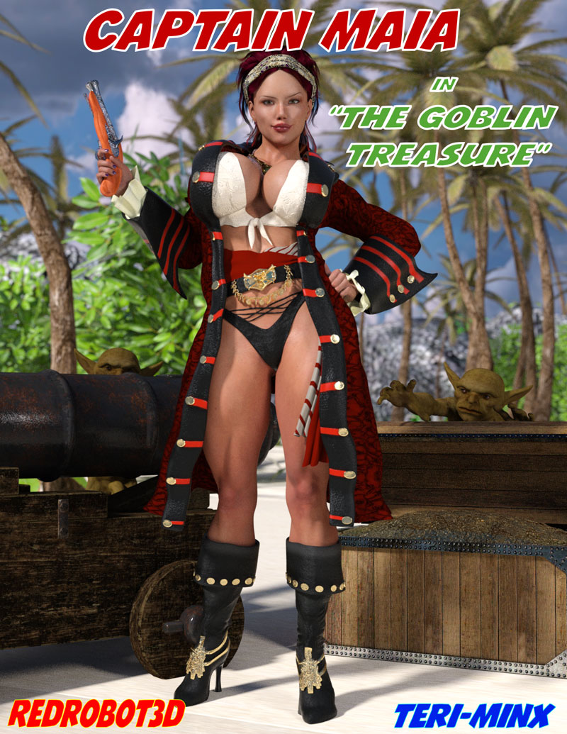 Captain Maia In The Goblin Treasure
