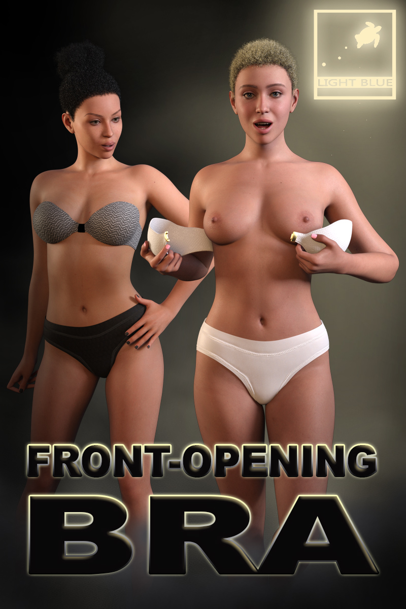 Front-Opening Bra