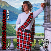 JRH dForce Scottish Costume for G8M