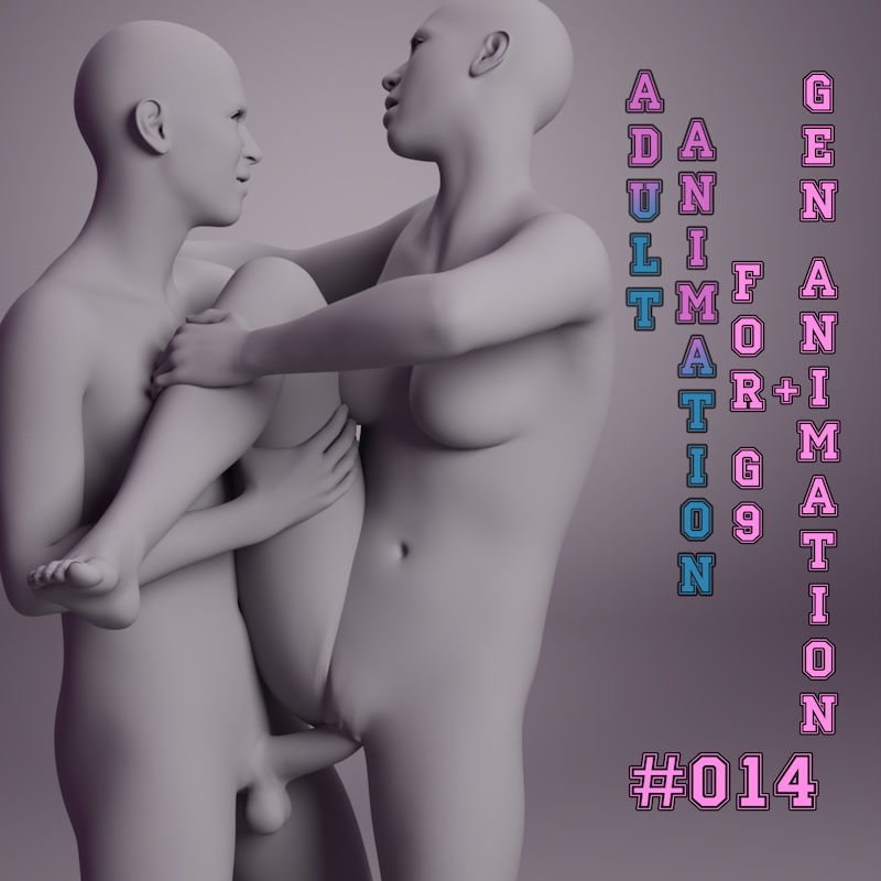 Adult Animation for G9 and Genitals #014