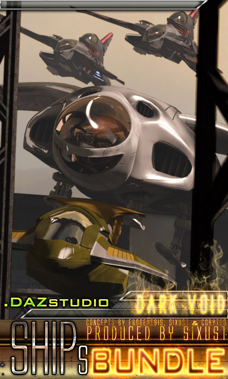 Dark Void Ships Construction Set BUNDLE DS