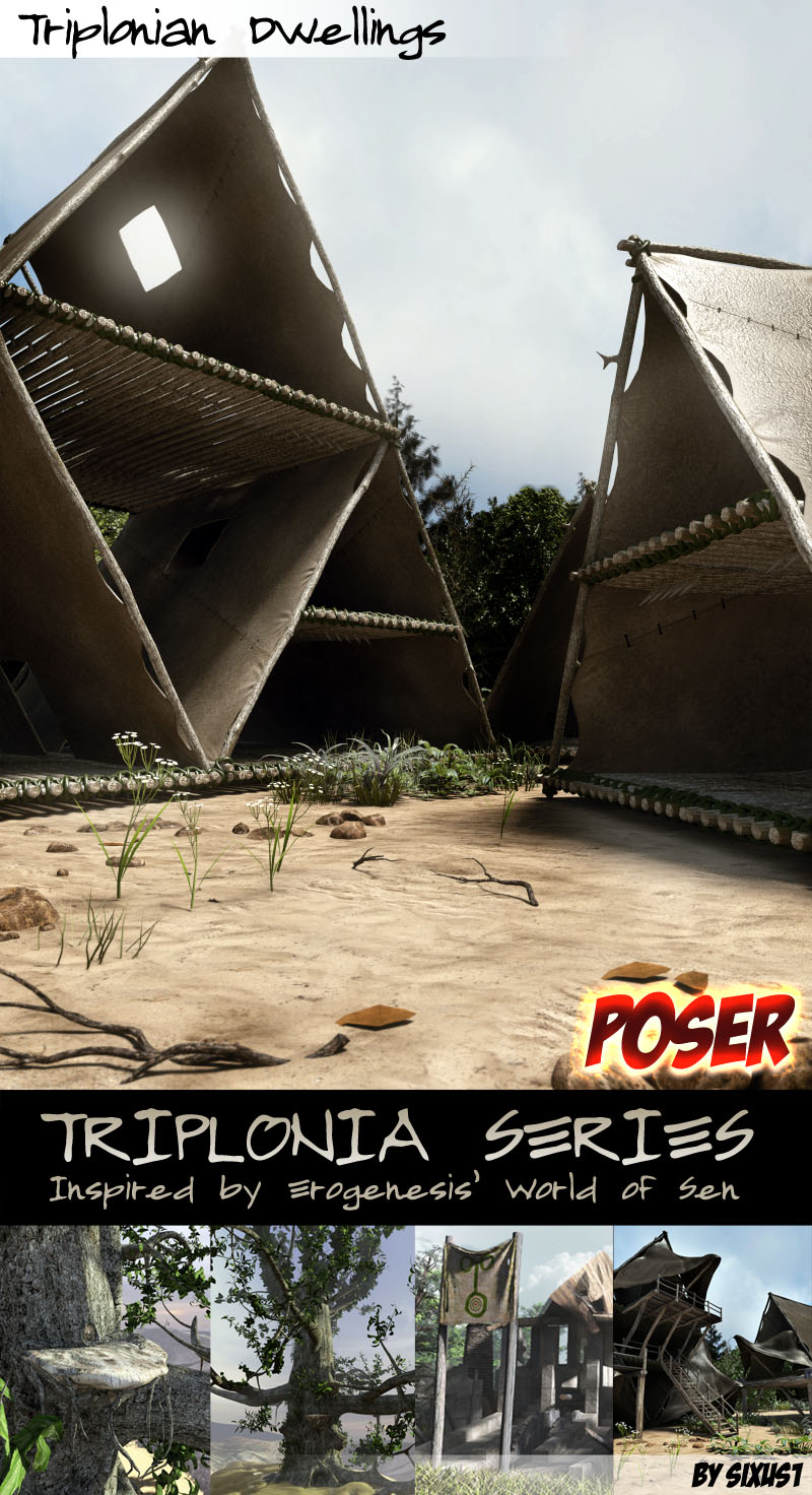 Triplonia Dwellings Construction Set Poser