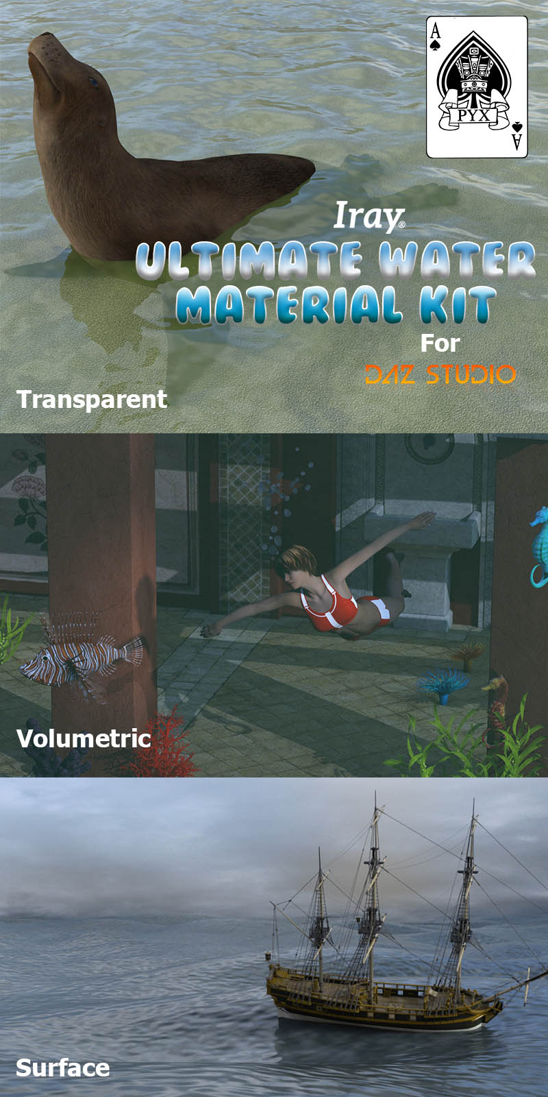Ultimate Water For DAZ Studio