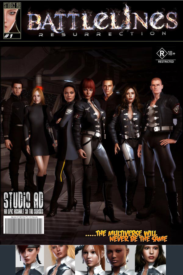 StudioAD's Battlelines Resurrection issue #1