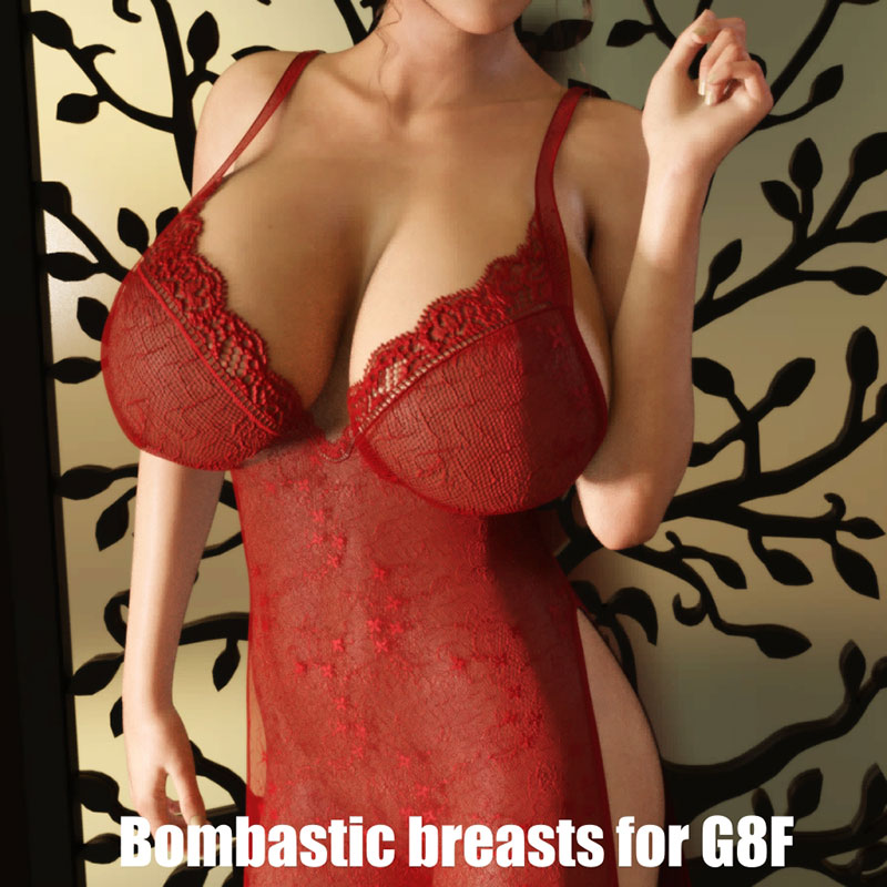 Bombastic breasts for Genesis 8 Female