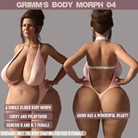 Body Morph 04 for Genesis 8 / 8.1 Female