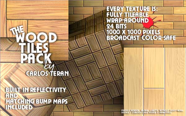 Carlos-Teran's Wood Tile Pack