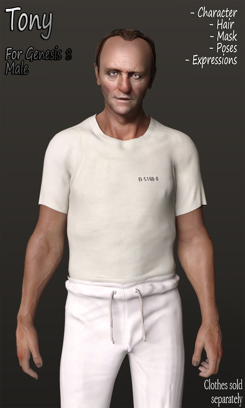 Tony for Genesis 8 Male