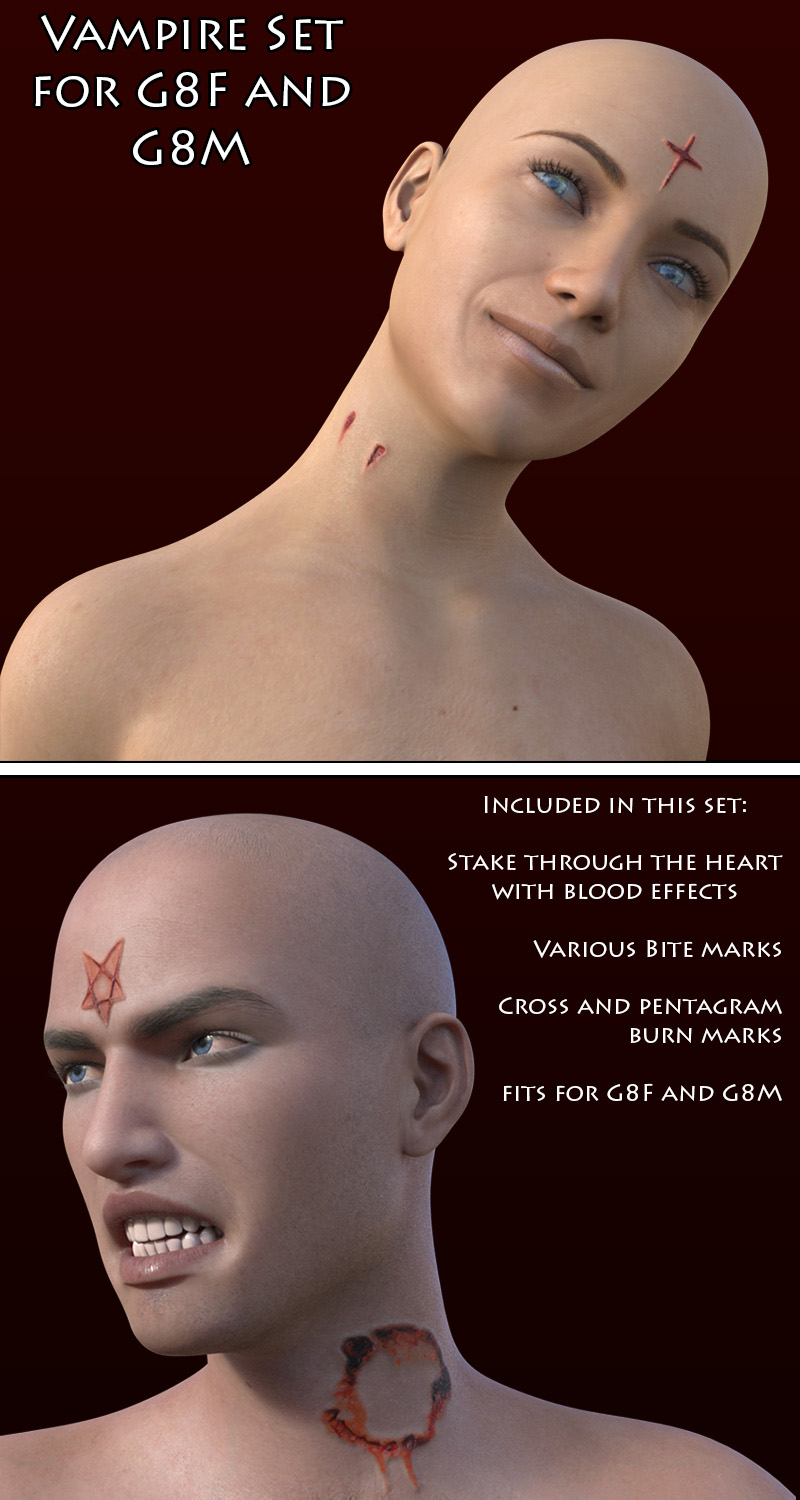Vampire Set for G8F and G8M