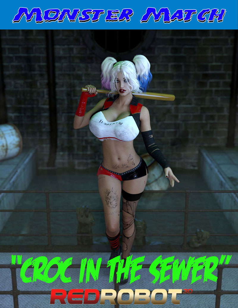 Monster Match-Croc In The Sewers