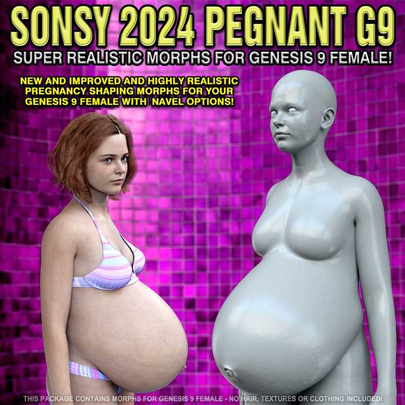 Sonsy 2024 Pregnant for Genesis 9 Female