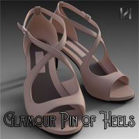 Glamour Pin Of Heels 12
