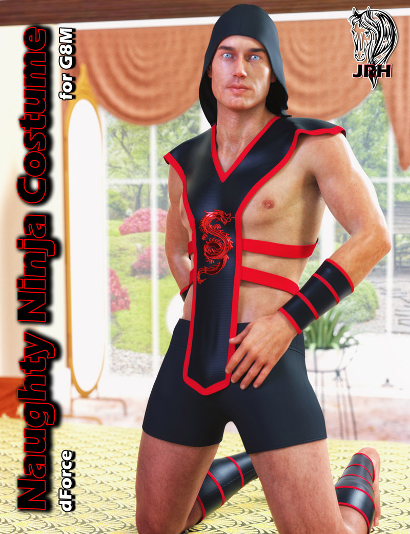 dForce Naughty Ninja Costume For G8M