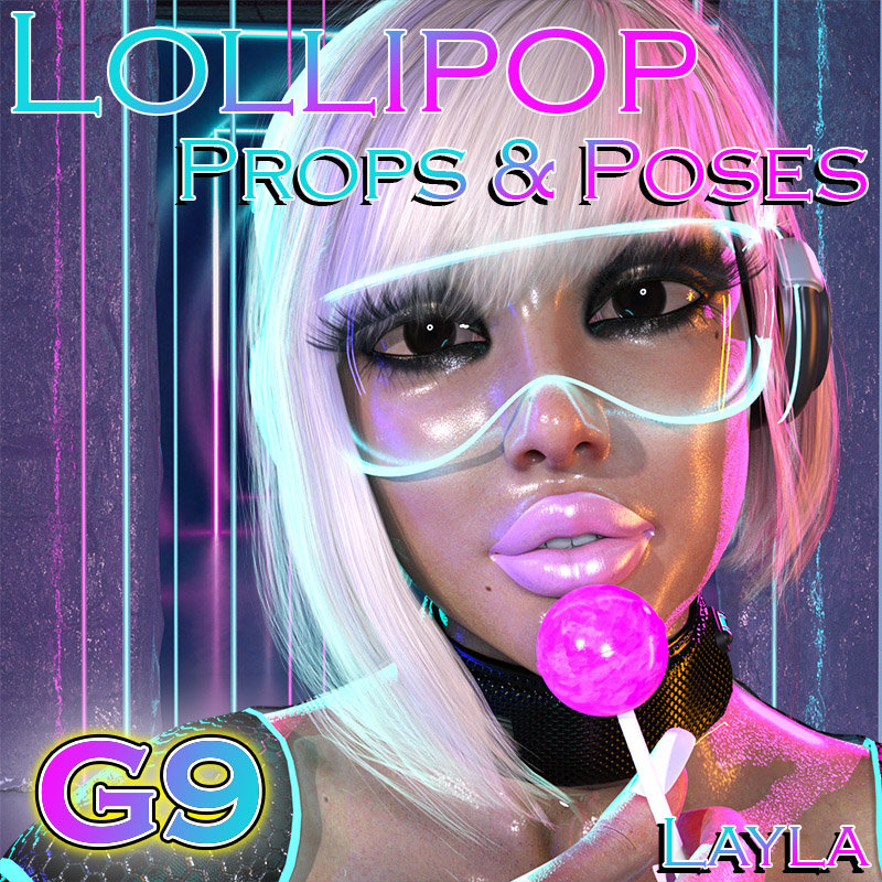 Lollipop Props and Poses G9