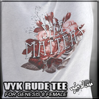 VYK Separates - dForce Rude Tee