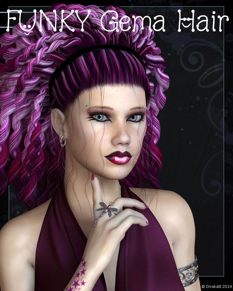 Funky For Gema Hair