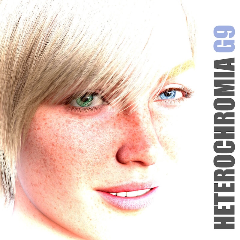 Heterochromia - Eye Materials for Genesis 9