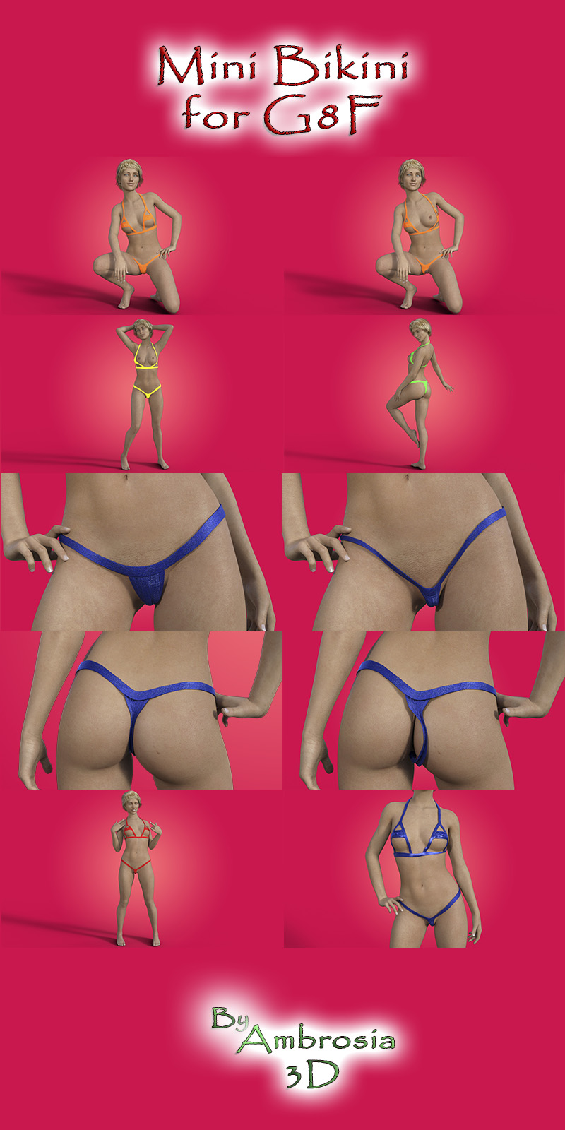 Mini Bikini For G8F