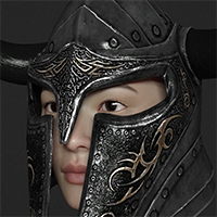 Horns Helmet For G8F