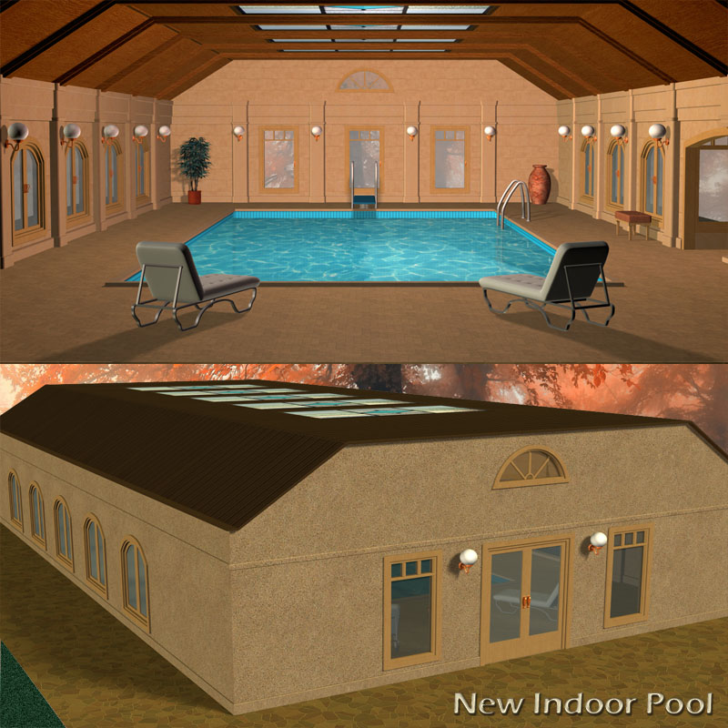 New Indoor Pool Set